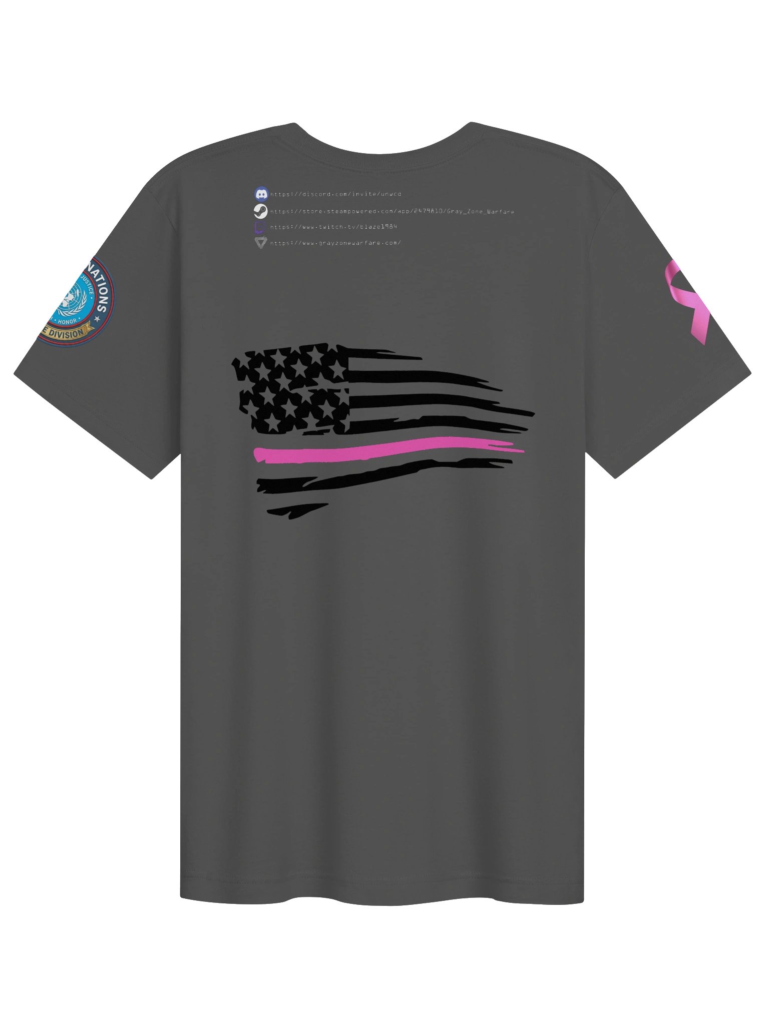 United Nations War Crime Division - Breast Cancer Awareness (Type 10) product image (2)