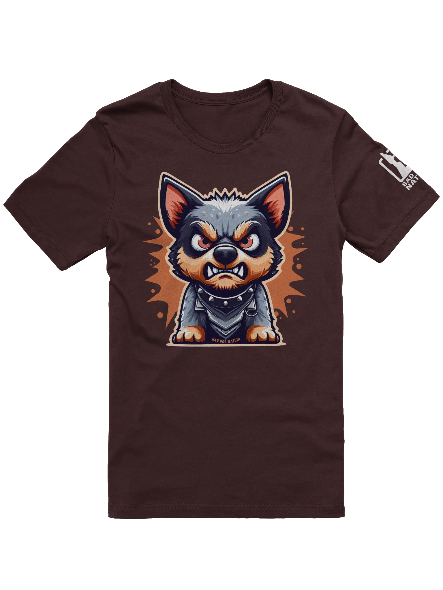 Australian Cattle Dog/Blue Heeler Angry Pup - Premium Unisex T-shirt product image (1)