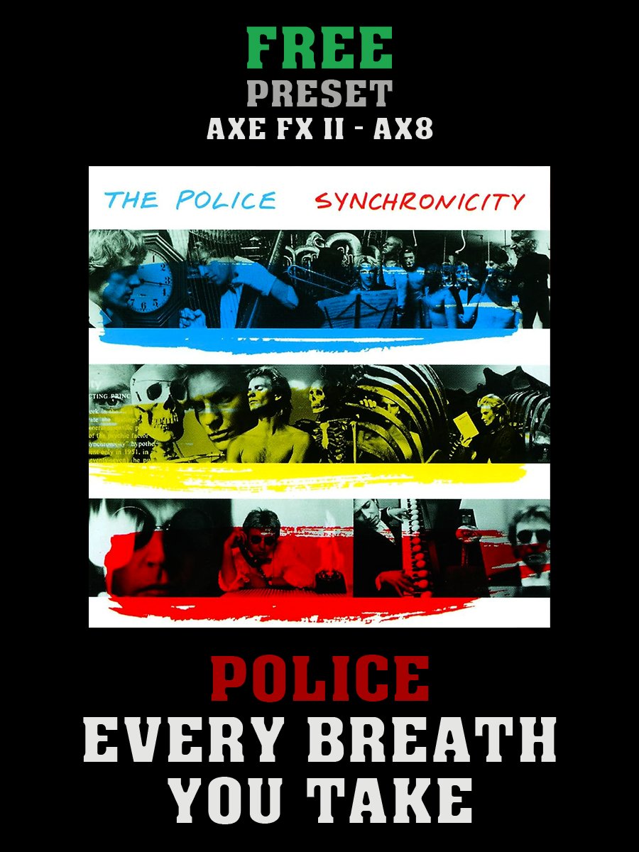 Police - Every Breath You Take | Free Preset | Axe FX II - AX8 product image (1)