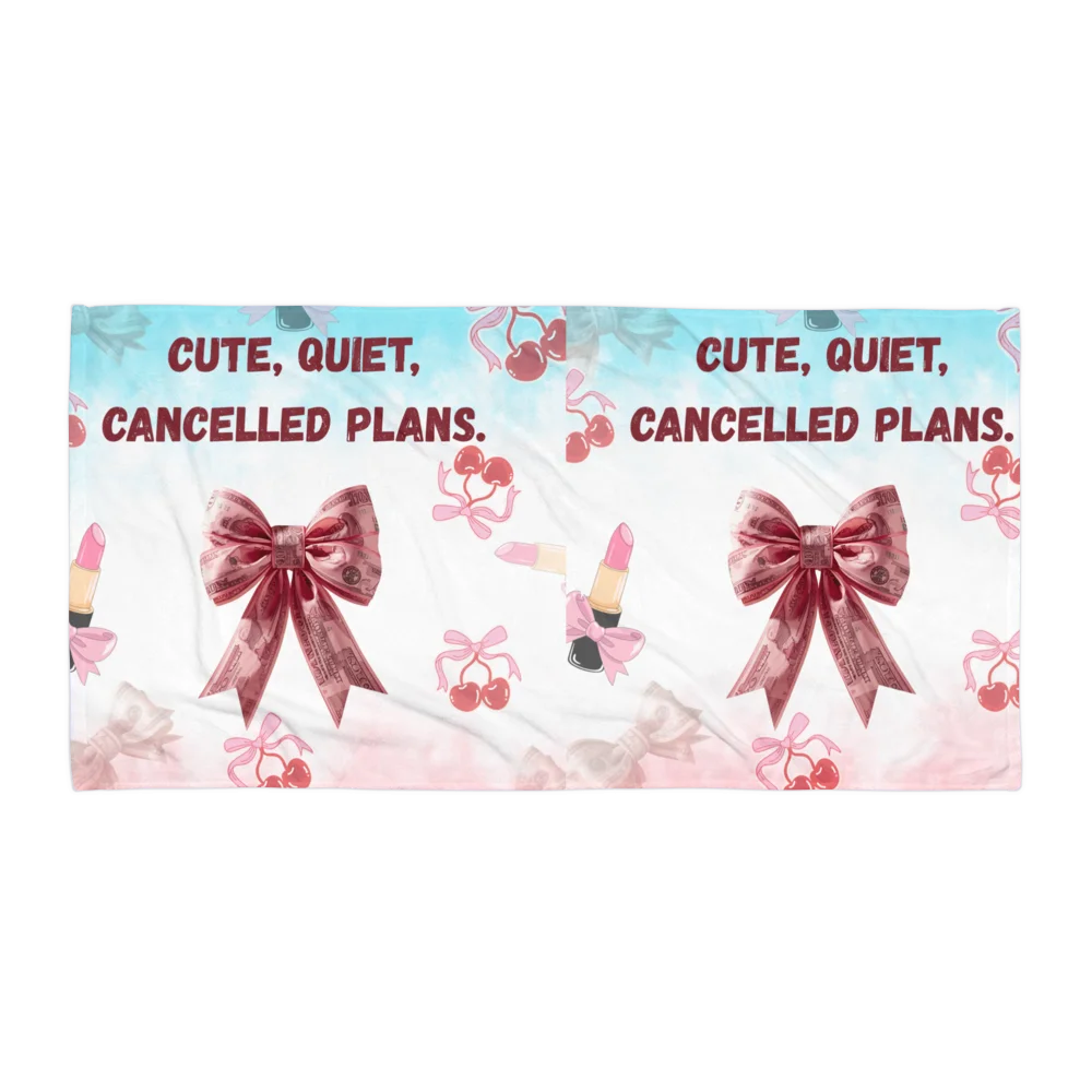 Introvert girls beach towels product image (1)