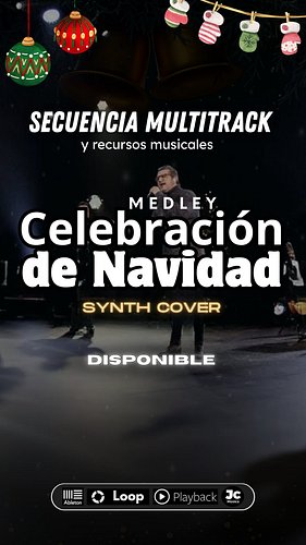 🎄🎹 ¡Prepara a tu equipo de alabanza para celebrar la Navidad con el multitrack “Medley Celebración De Navidad”! 🙌✨

🎧 Descubr...