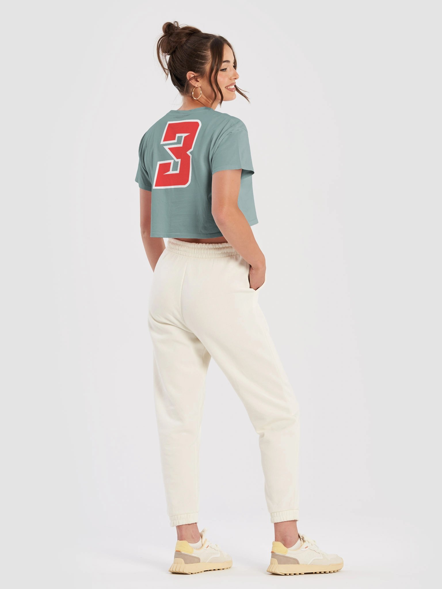 Mechanical Tiger Face - Crop Top product image (4)