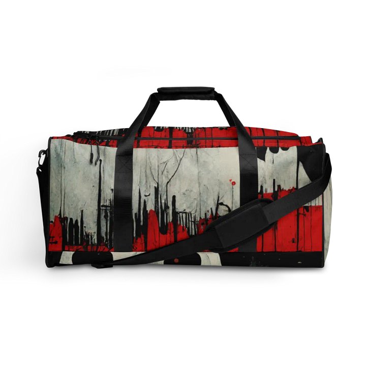 Cityscape Abstract All-Over Duffle Bag product image (1)