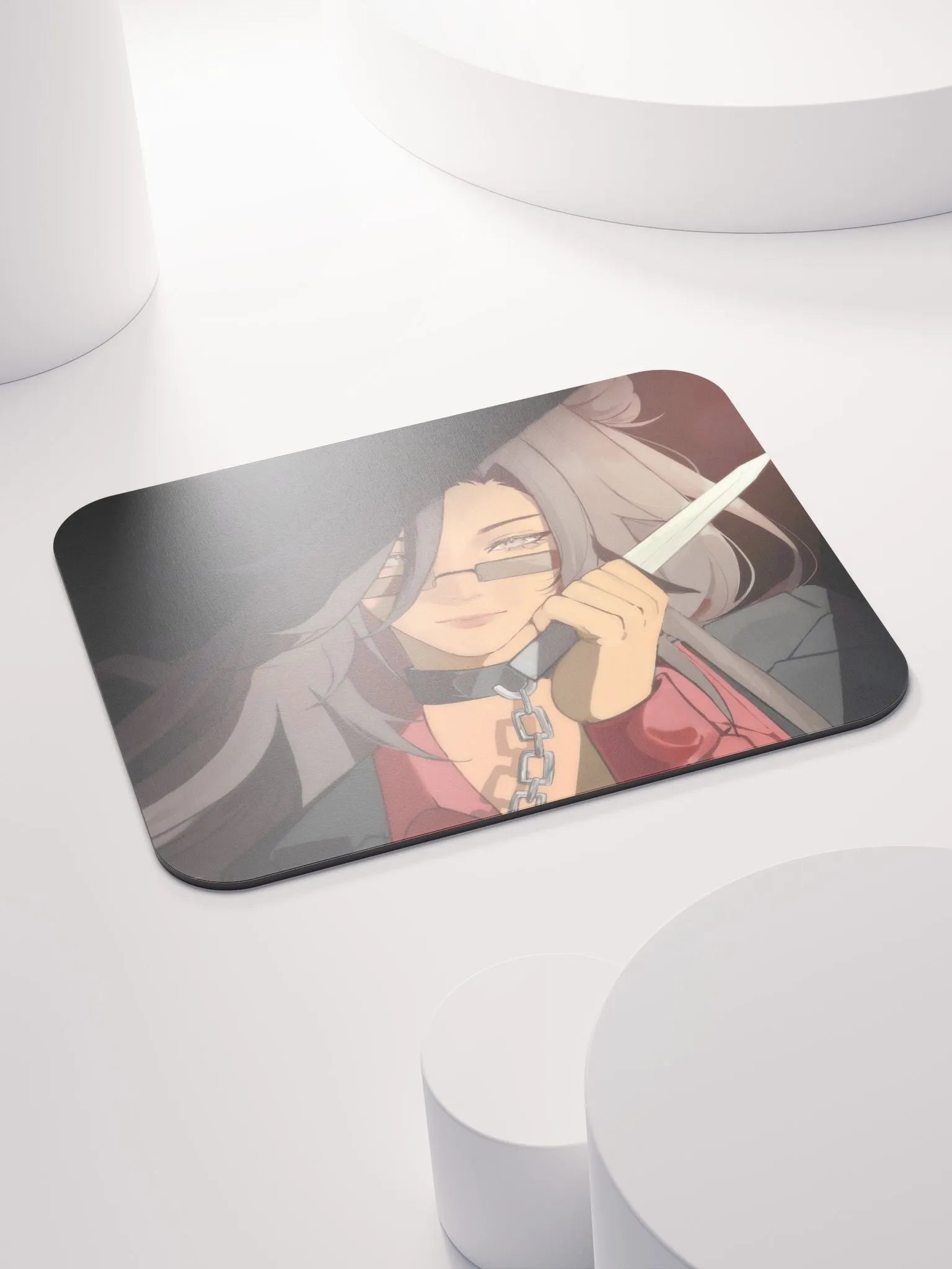 Gothic Anime Knife Mouse Pad product image (4)