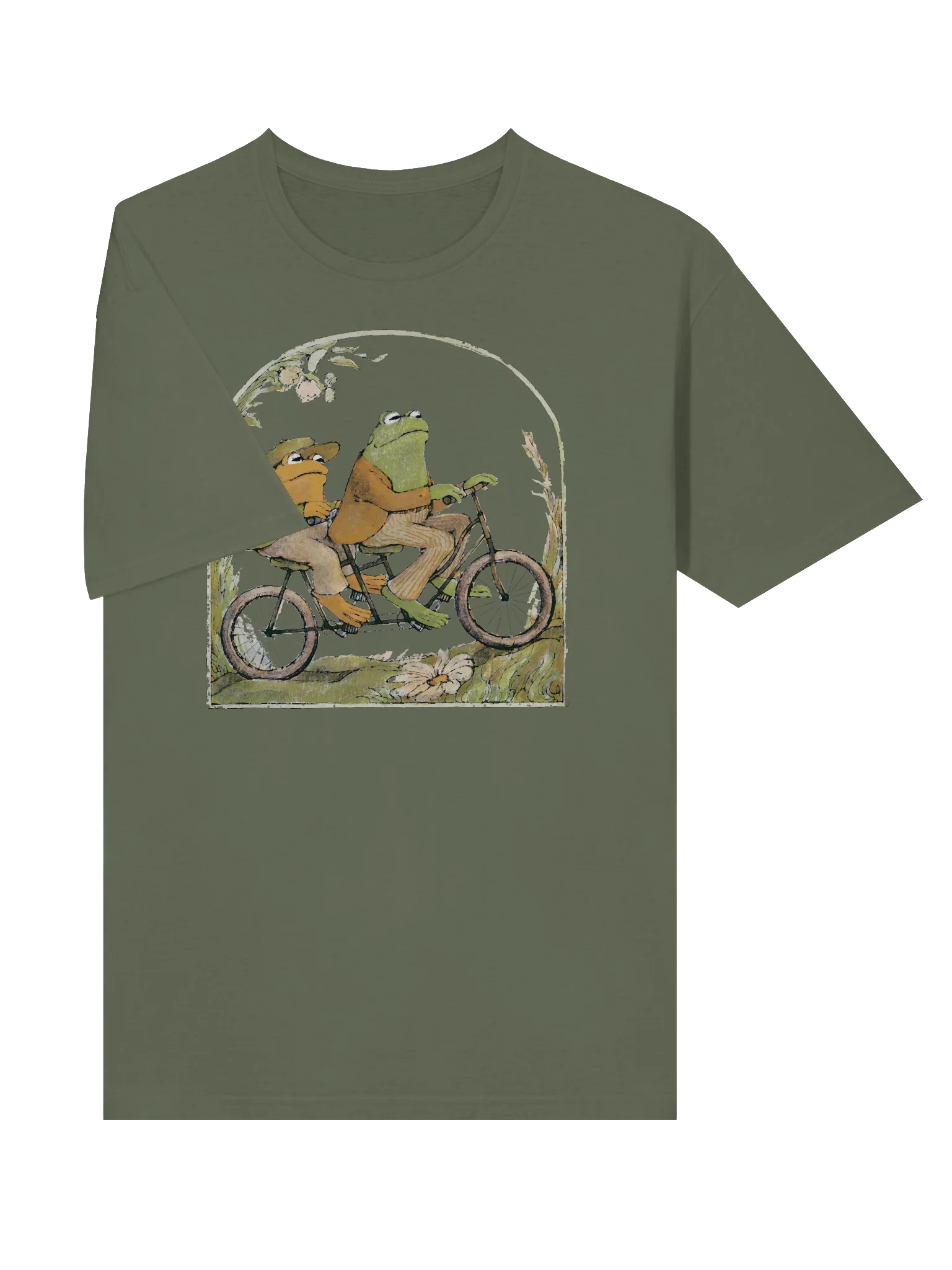 Frog and Toad Bike Unisex T-Shirt product image (7)