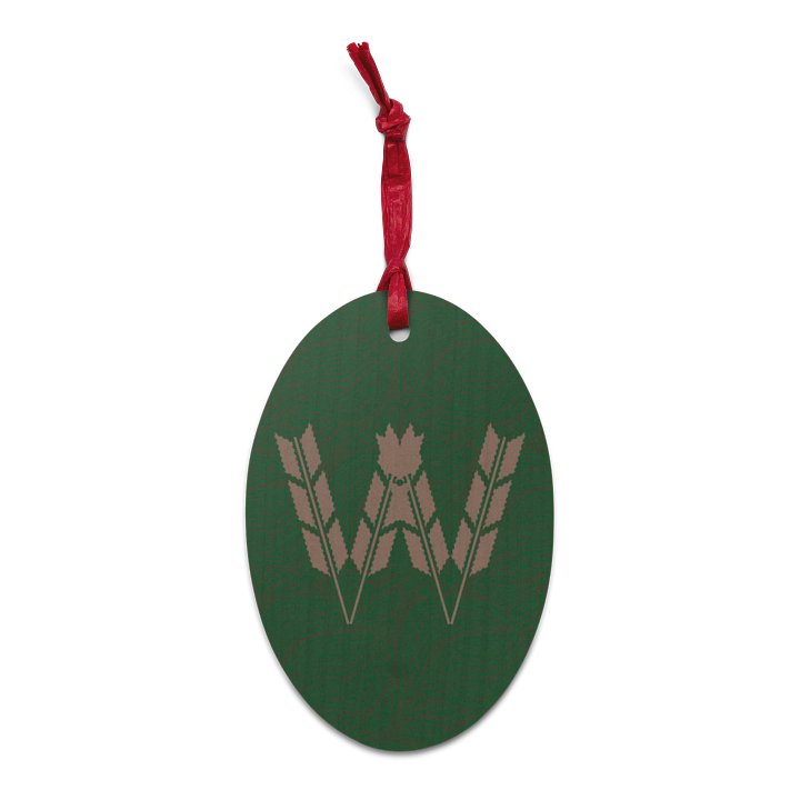 Wisconsin Barley - Wooden Ornament product image (1)