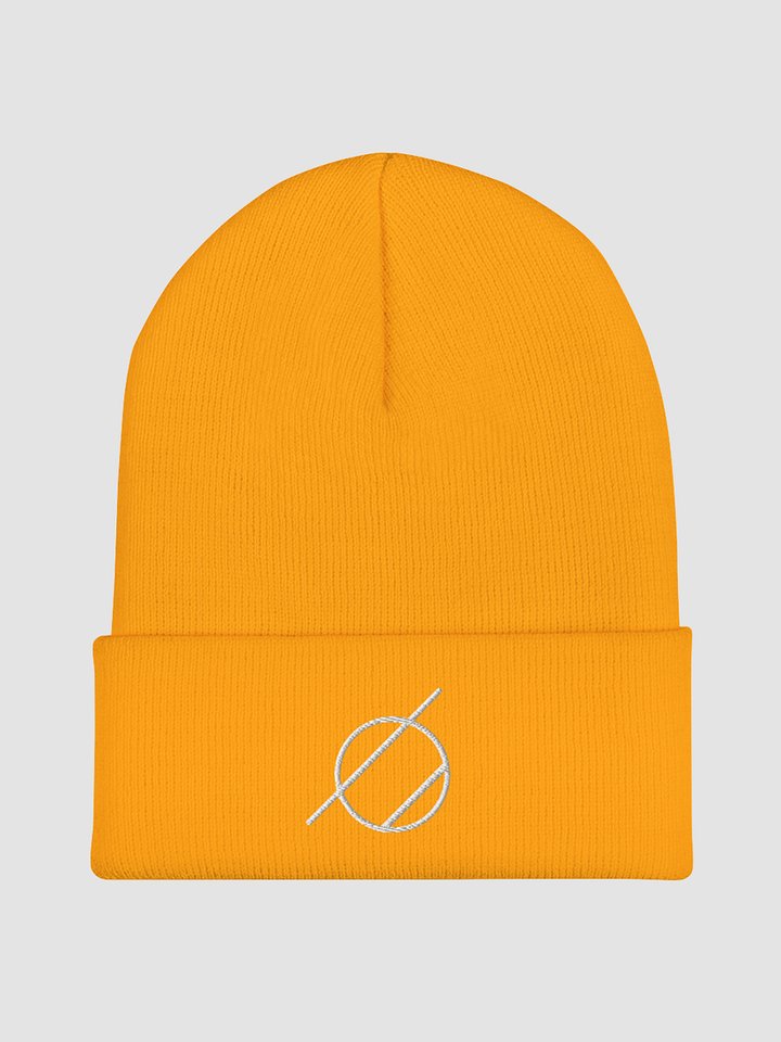 Second World Symbol Cuffed Beanie product image (1)