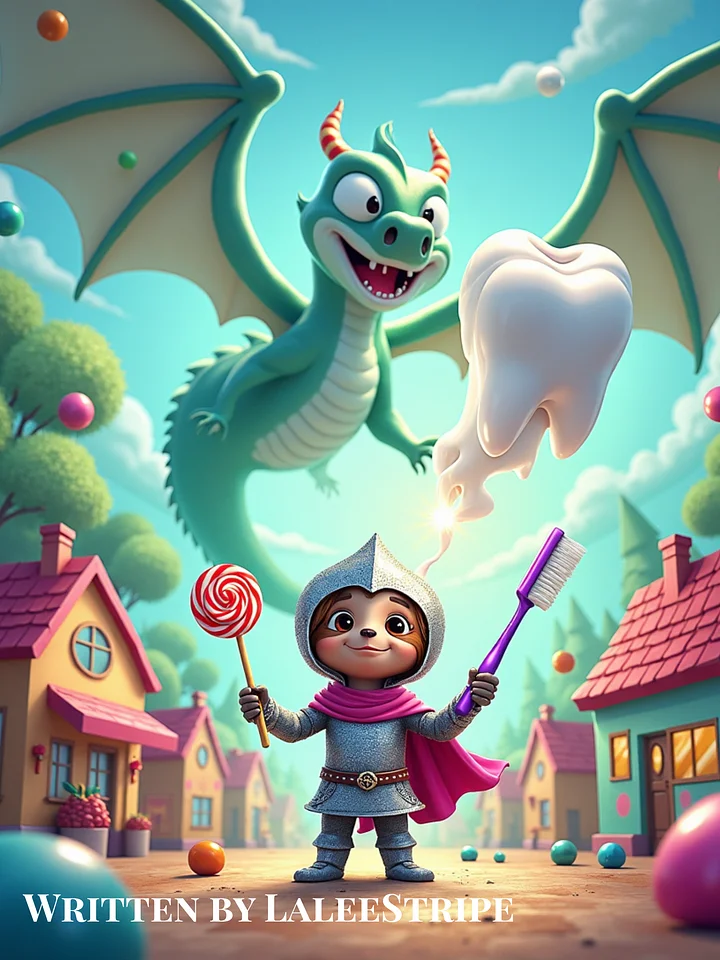 🐉🦷 Lyla and the Cavity Dragon – Illustrated Storybook with JessyJesty product image (2)