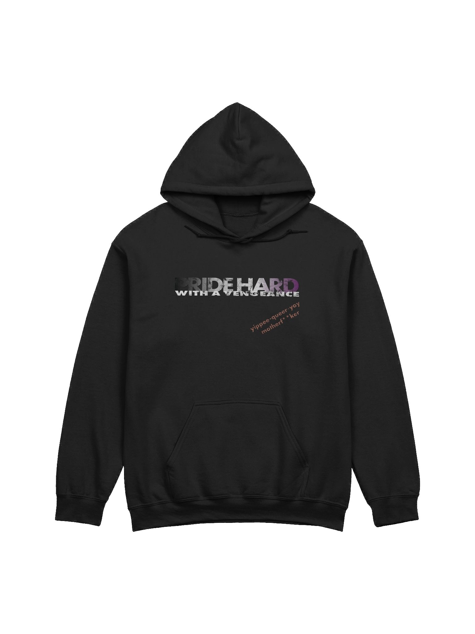 Asexual "Pride Hard" Hoodie product image (1)