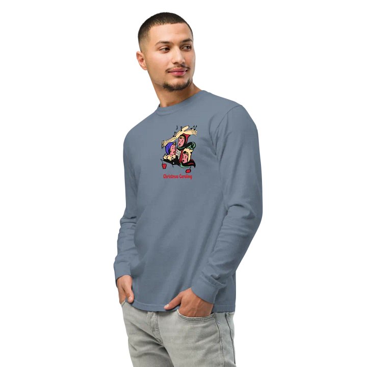 Festive Caroling Kids Long Sleeve Shirt product image (2)
