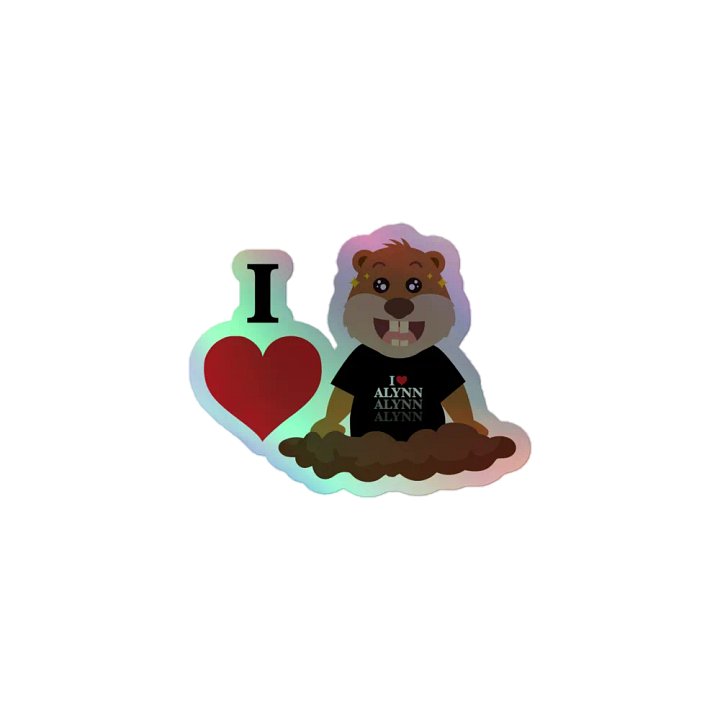 I Hert Gopher Sticker product image (1)