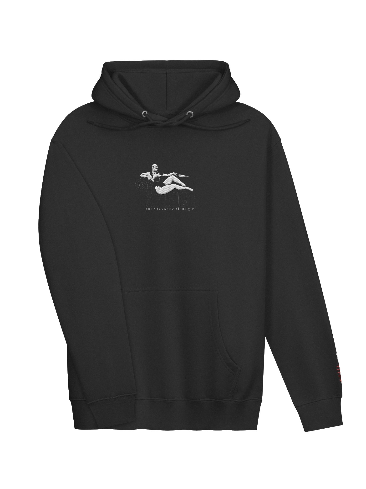Post Mortem Pin Up Embroidered Hoodie product image (3)
