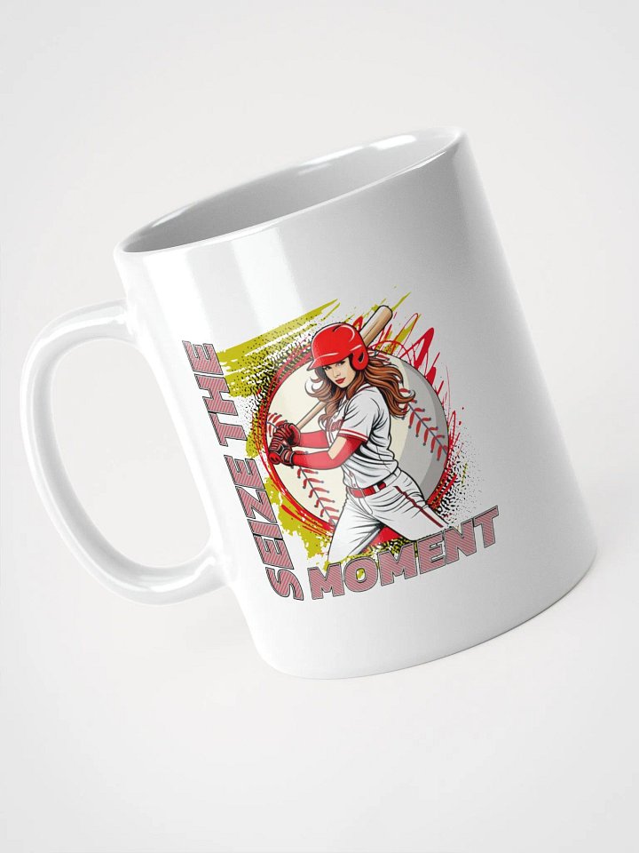 Seize the Moment Baseball Female Mug product image (2)