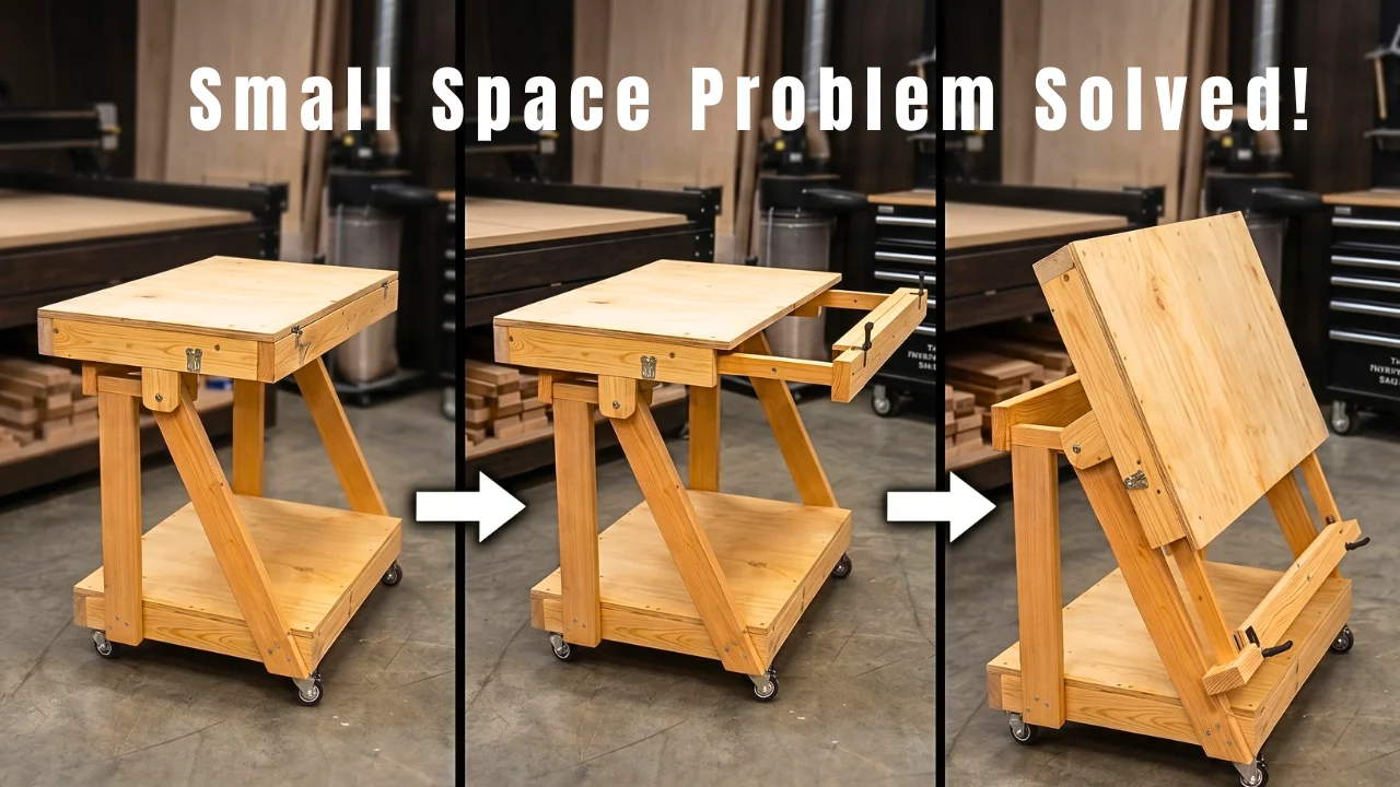 Mobile Workbench/Panel Cart Digital Plans product image (5)