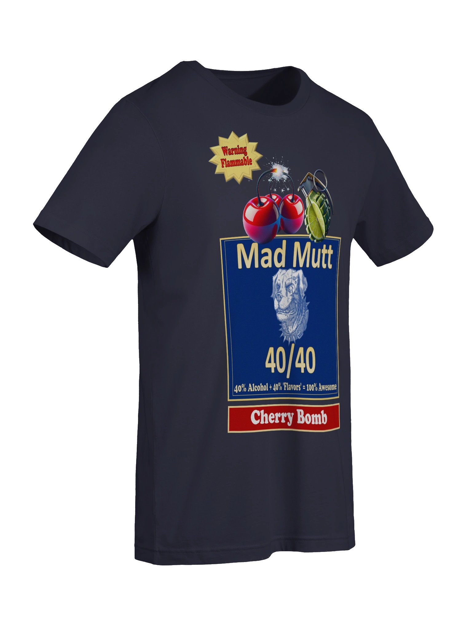 Mad Mutt Tee - Cherry Bomb product image (5)