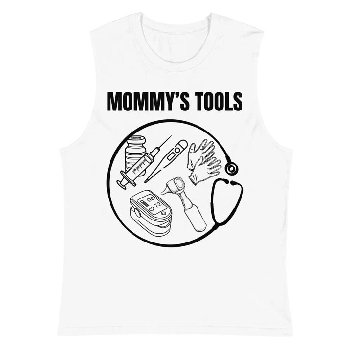 Mommy's Tools, Mindful Explorer Muscle Tank product image (2)