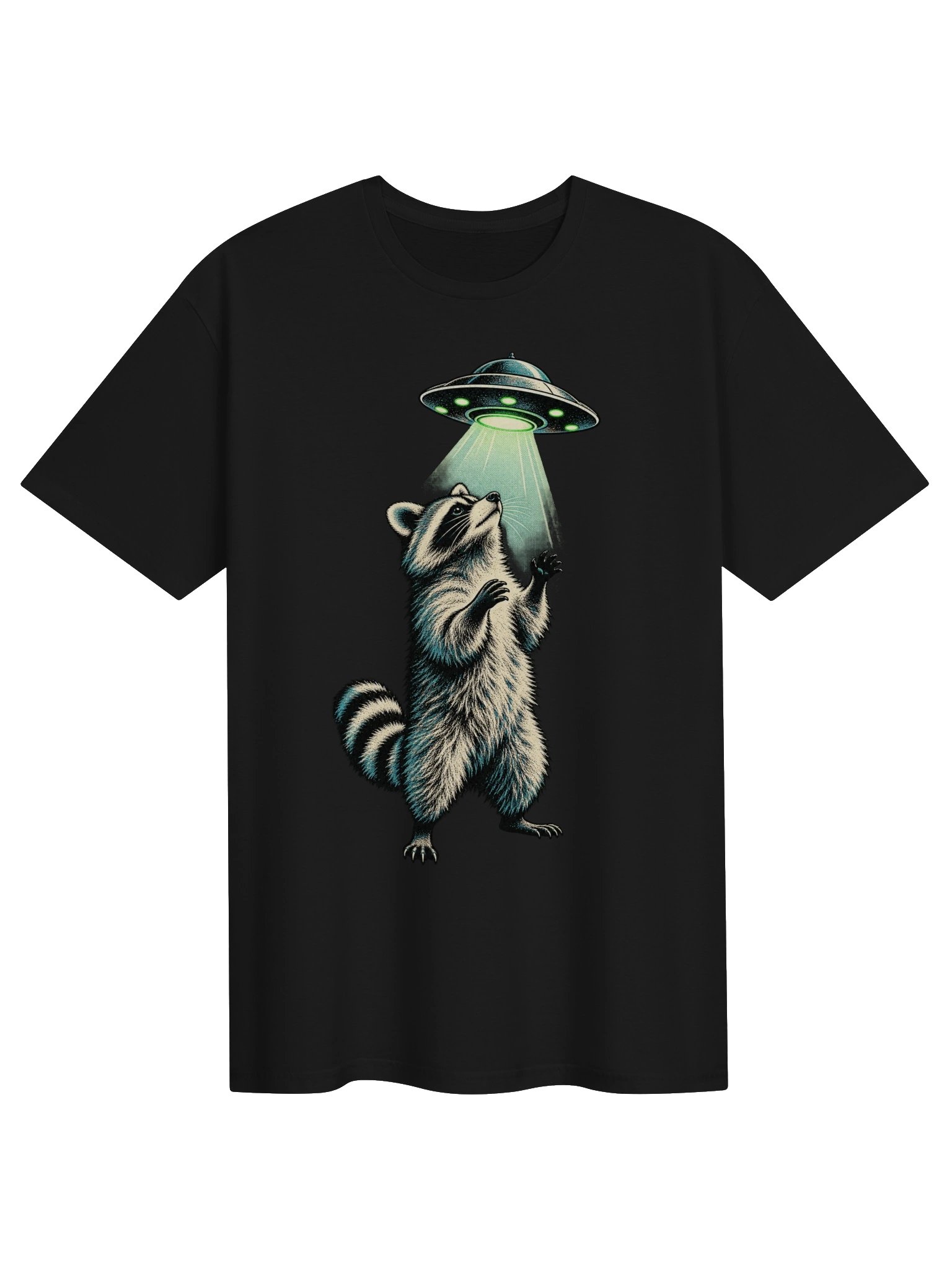 Abduction Raccoon UFO Tee product image (1)