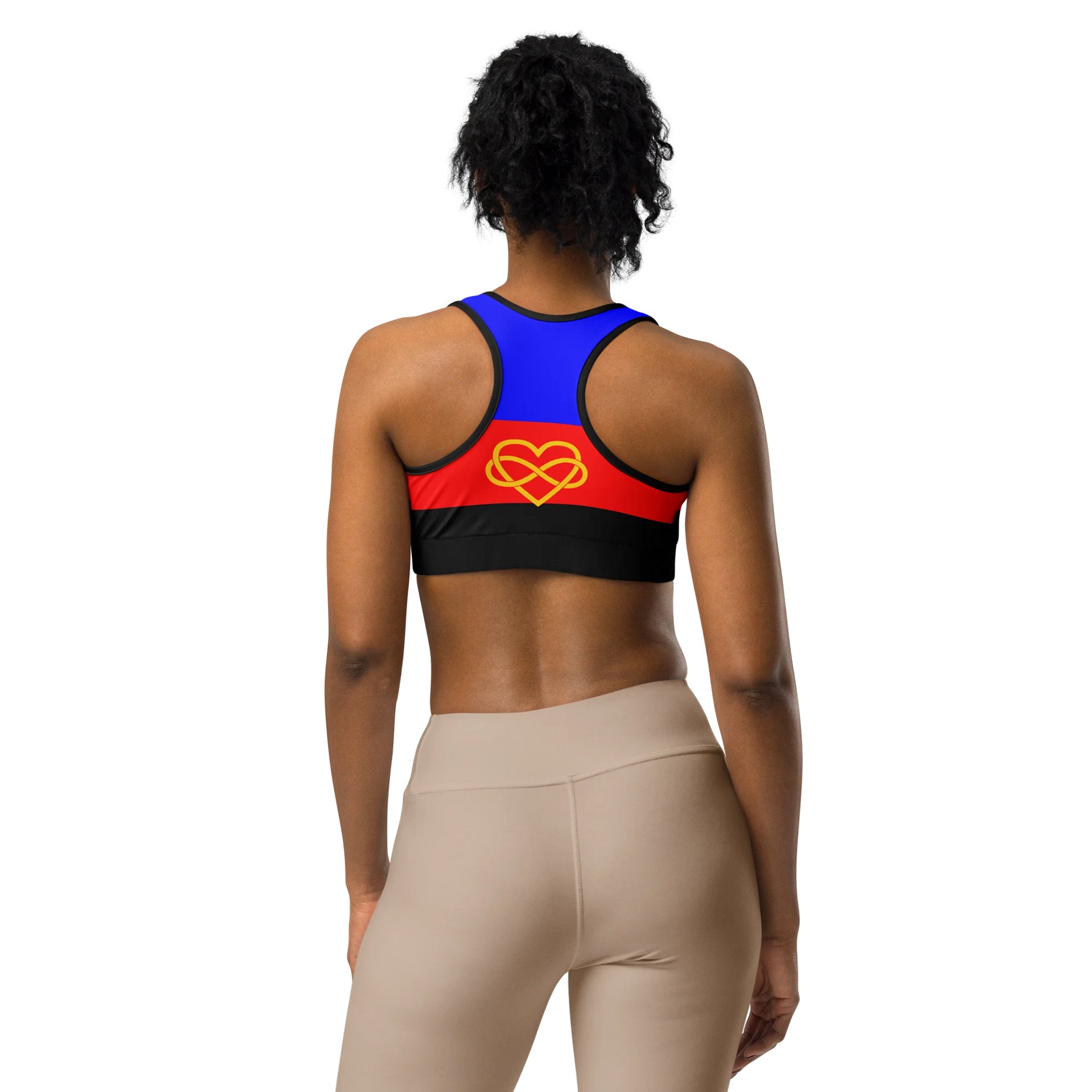 Polyamory Pride Flag Sports Bra product image (3)