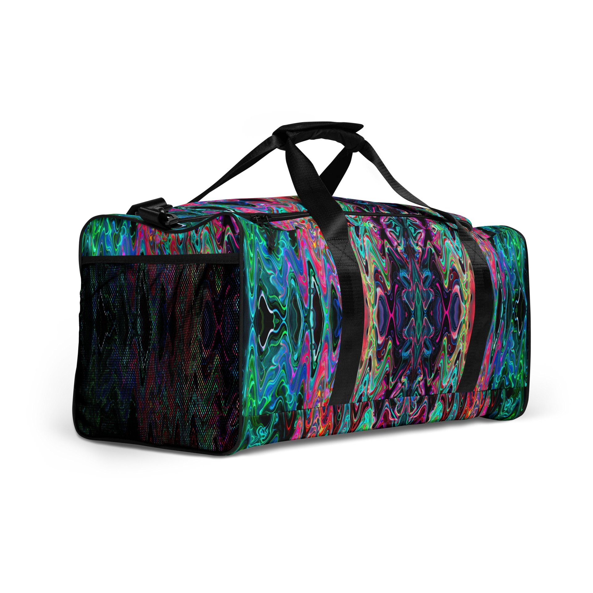 Radiant Resonance Fracture All-Over Print Duffle product image (6)