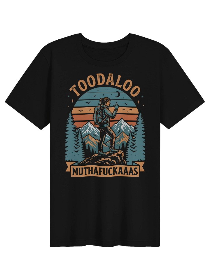 Toodaloo Mountain Hiker Funny Outdoor Tee product image (1)