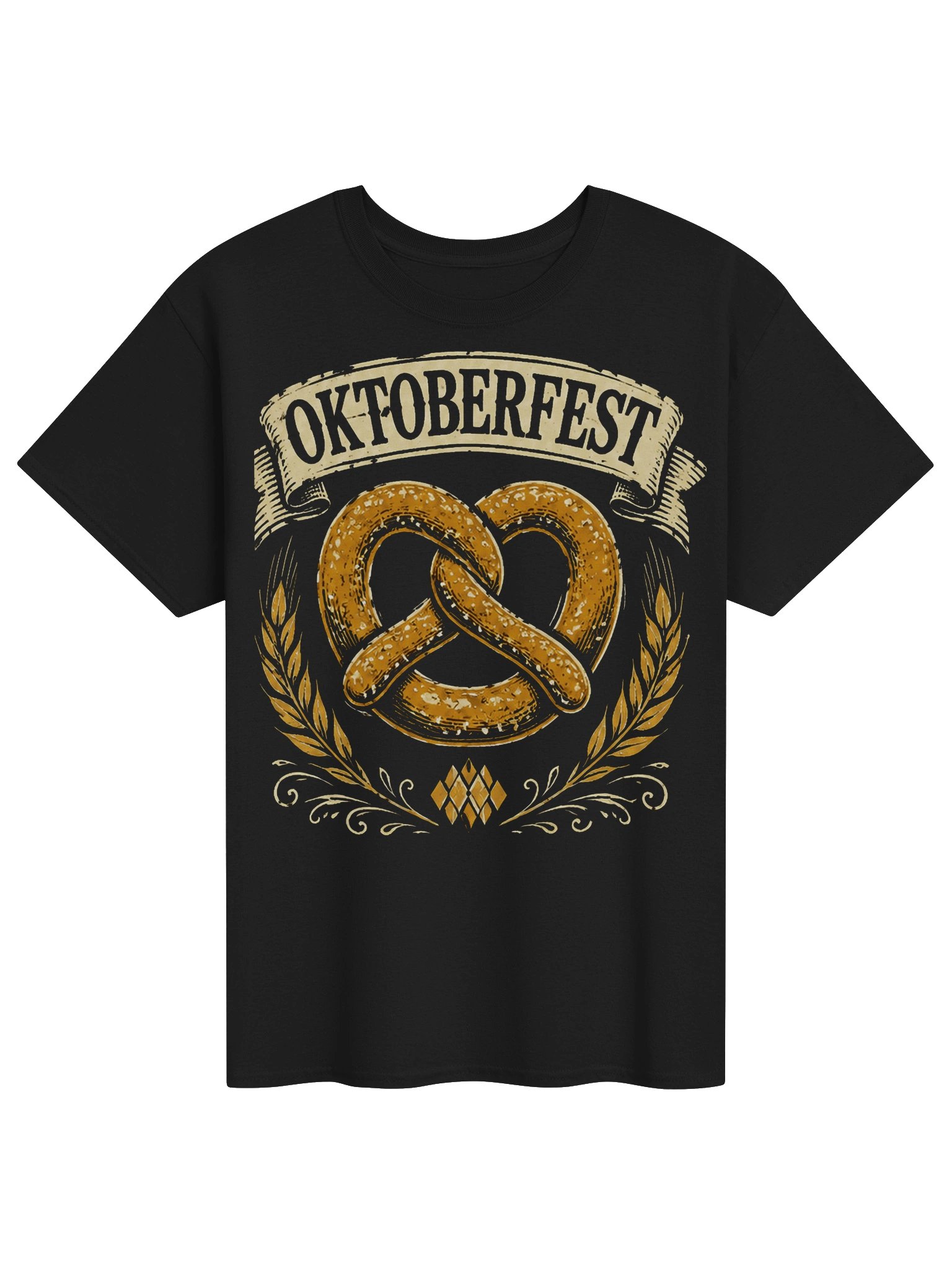 Oktoberfest Pretzel Vintage Tee product image (6)
