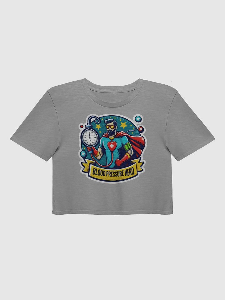 Blood Pressure Hero Crop Top product image (8)