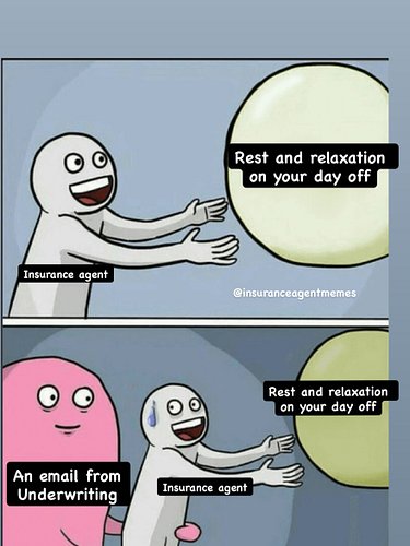 Don’t check emails! #insuranceagentmemes #insurancememes #sales