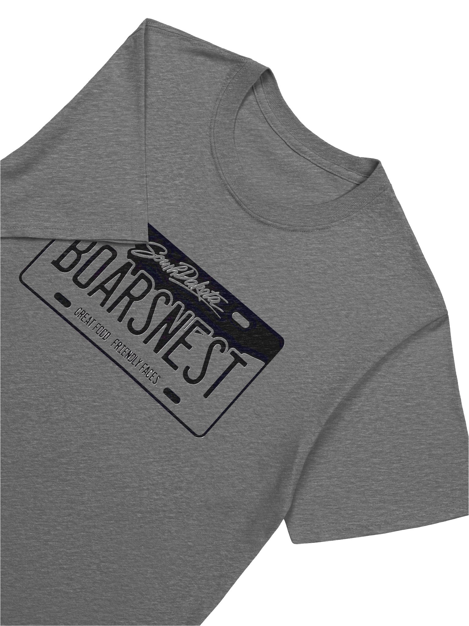 South Dakota Boar's Nest License Plate T-Shirt product image (63)