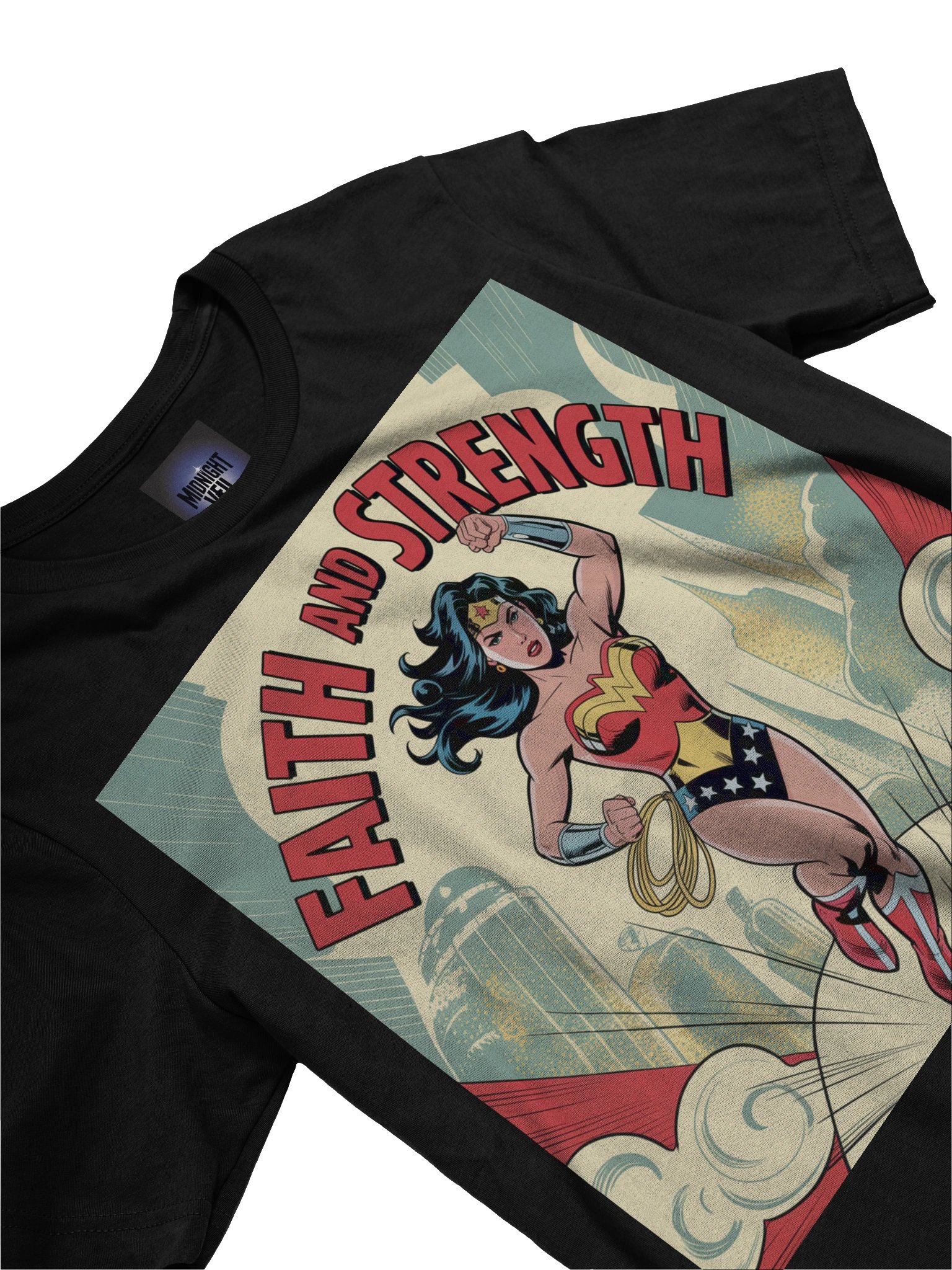 Wonder Woman Faith and Strength Supersoft T-Shirt product image (5)