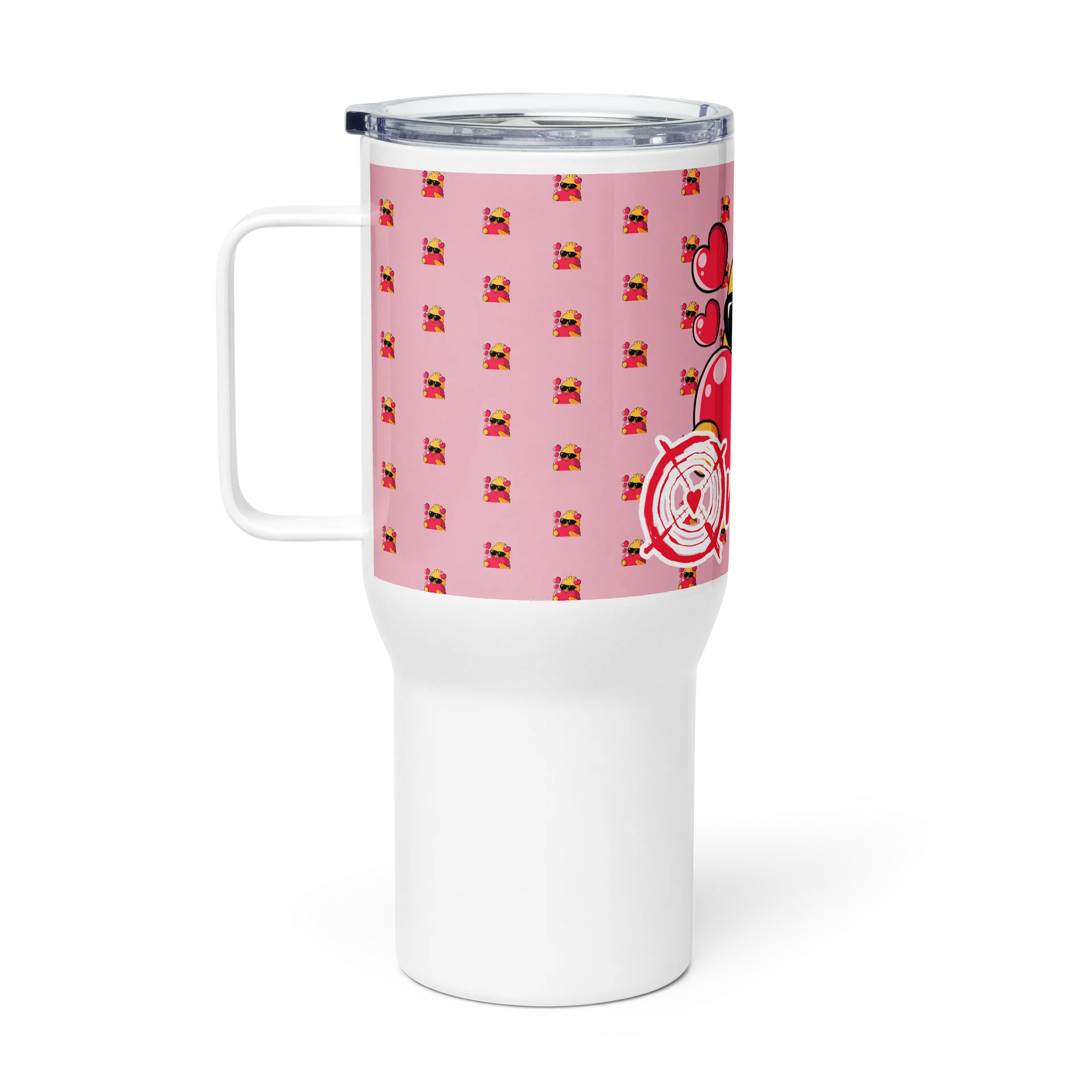 The Heart Collection - Stainless Steel Travel Mug - Branded product image (2)