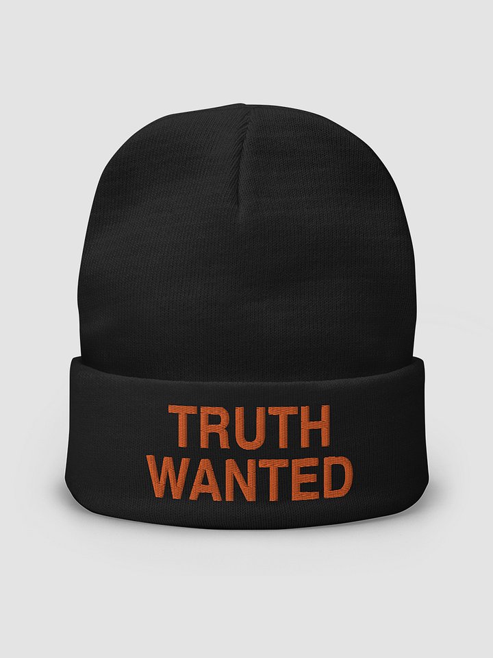 Truth Wanted Embroidered Beanie product image (2)
