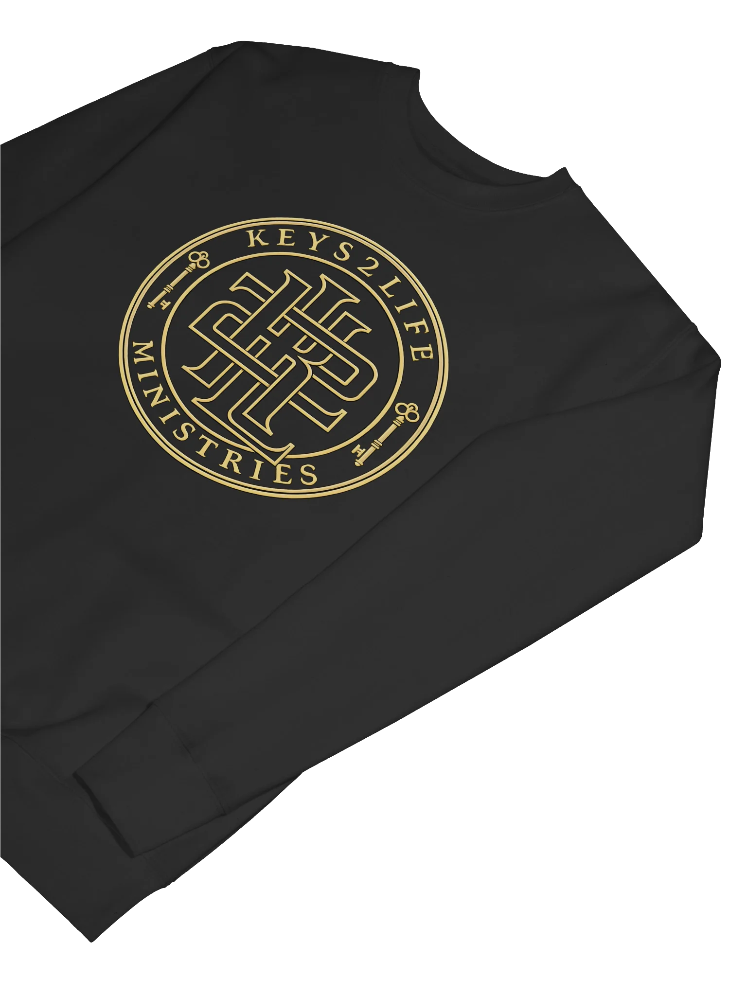 Keys 2 Life Ministries Gold Emblem Sweatshirt product image (61)