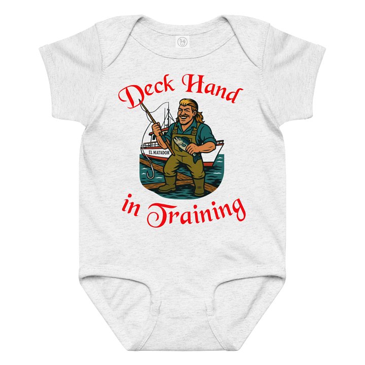 Deckhand in Training Onesie product image (1)