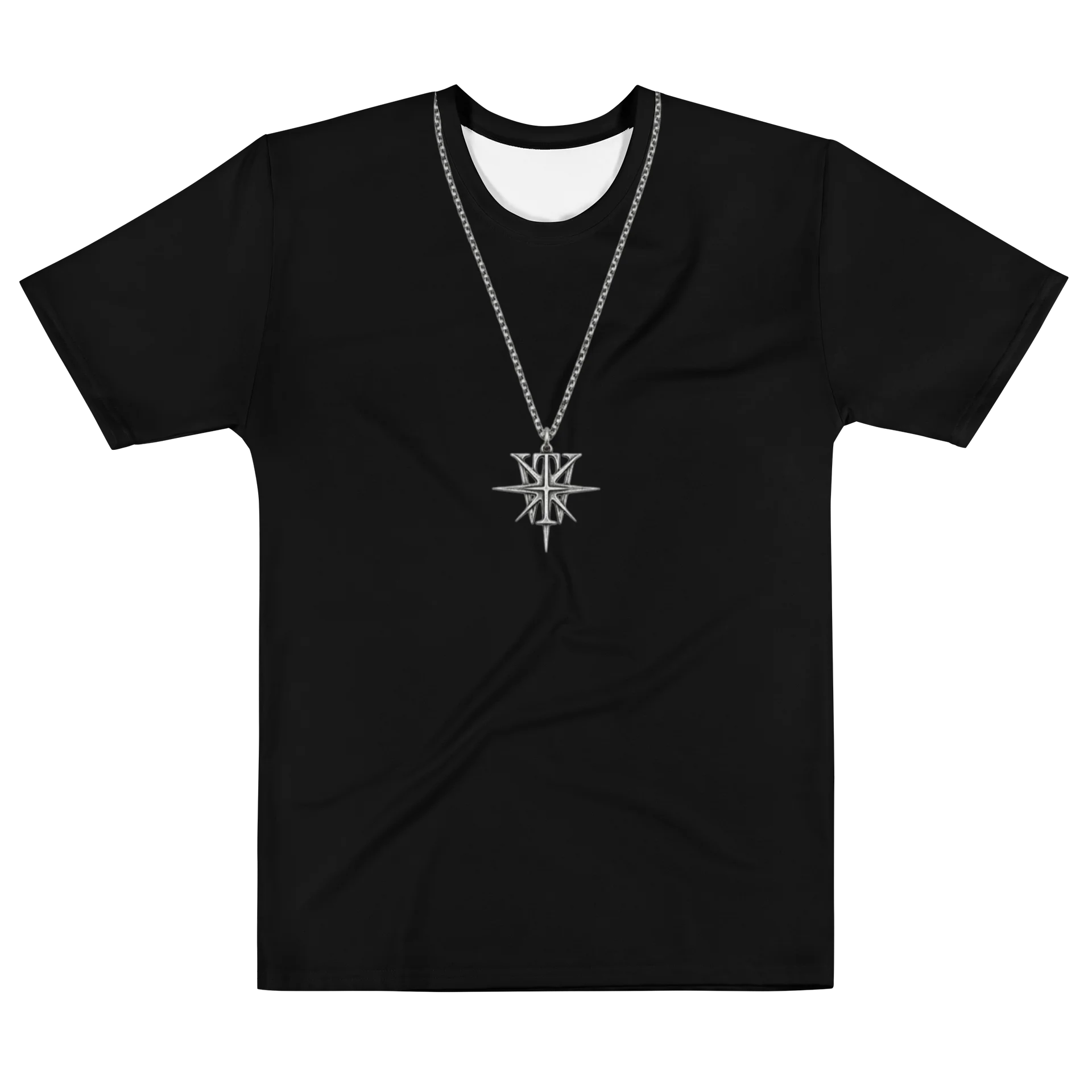TW Necklace AOP Tee [XS–2XL] Sublimation product image (1)