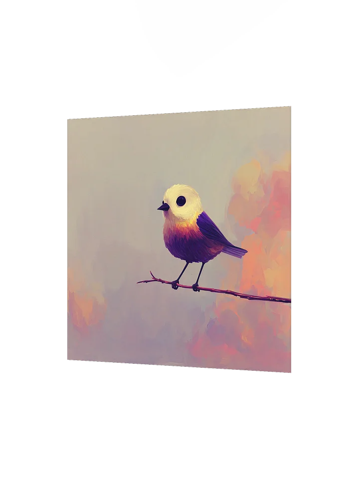 Purple Place: Whimsical Bird on Branch product image (7)