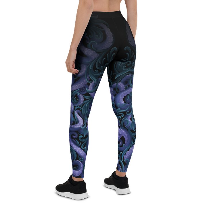 octopus and acanthus leaves Leggings product image (2)