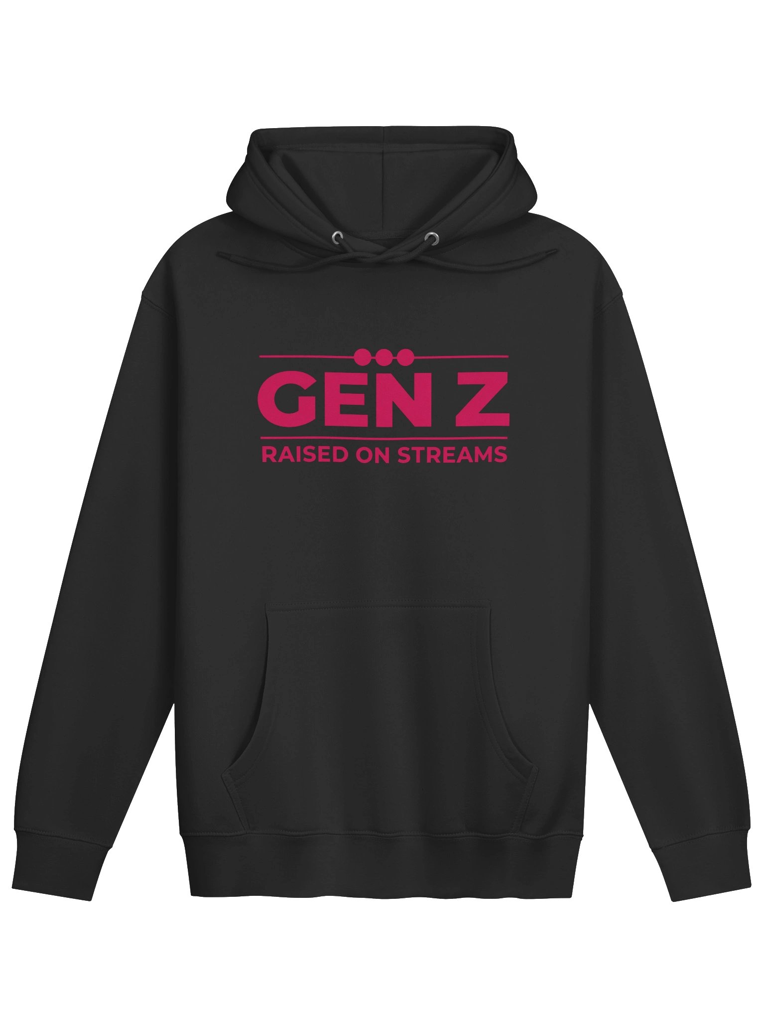 Generation Z: Raised on Streams | Premium Drawstring Hoodie product image (1)