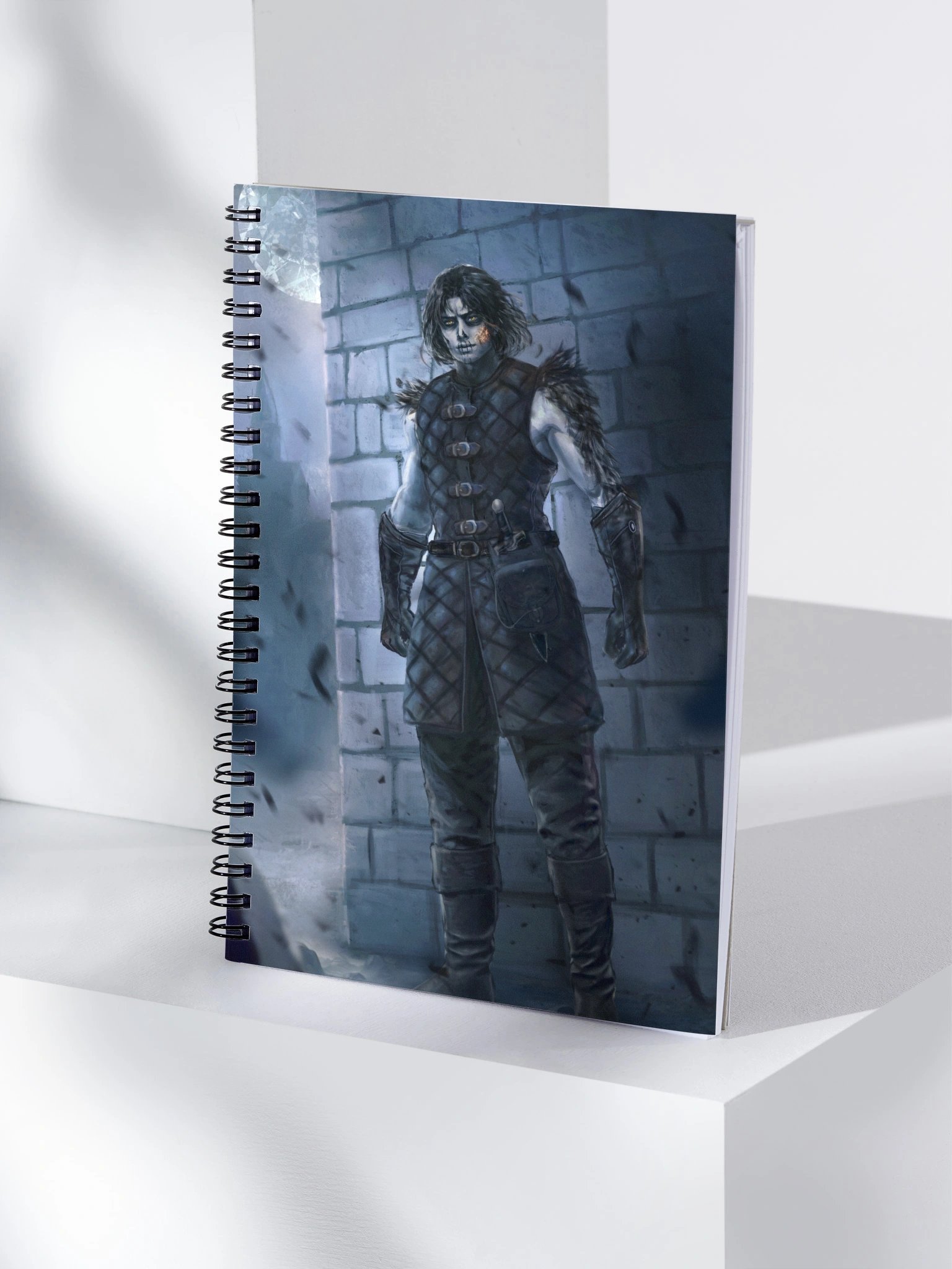 Spiral Notebook with Dawn of Silence Cover Art product image (4)