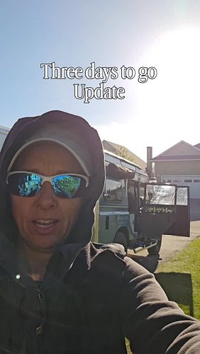 Three days to go and it's open house today! We still have lots to do and there will be work to do on the road.
At some point ...