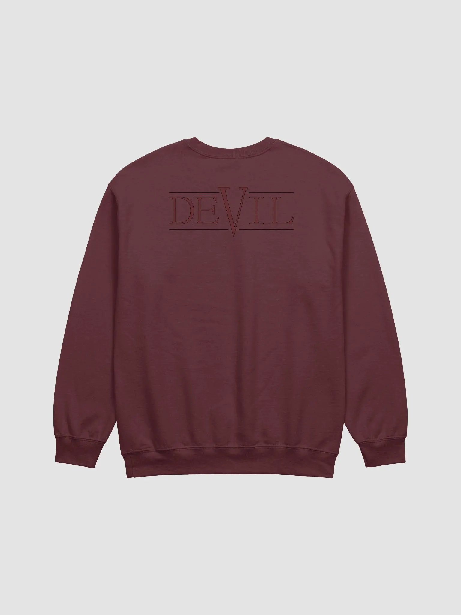 Good Vs Evil - God's In My Heart & The Devil's On My Back - Gildan Classic Crewneck Sweatshirt product image (4)