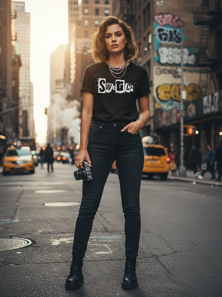 Switch Black & White Logo Tee product image (1)