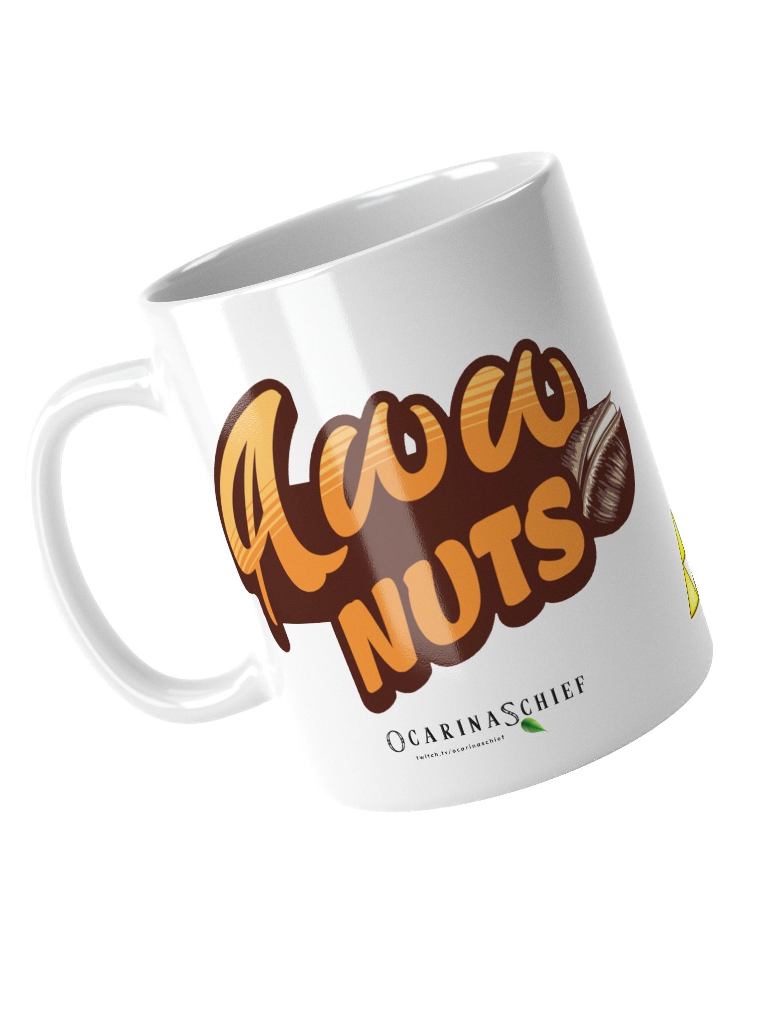 Aww Nuts White Glossy Mug product image (4)