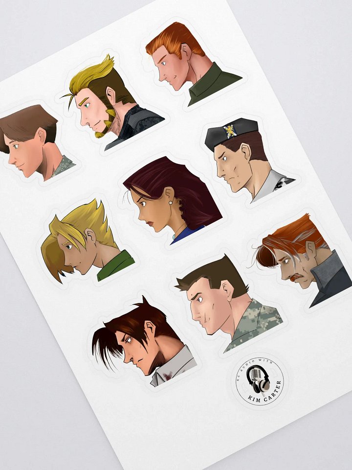 Rescued From Aliens sticker sheet product image (2)