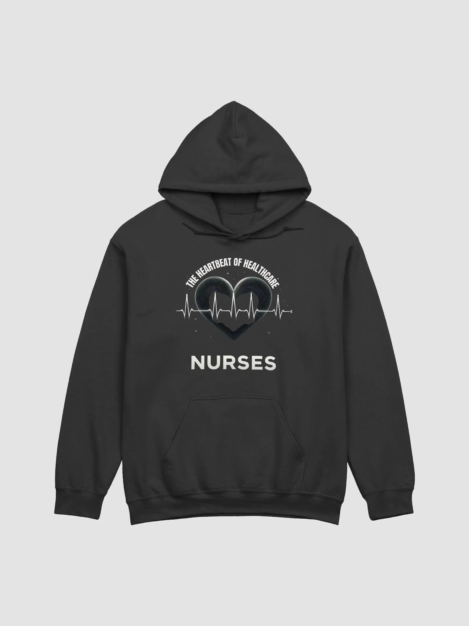 NURSES: The Heartbeat of Healthcare Hoodie product image (1)