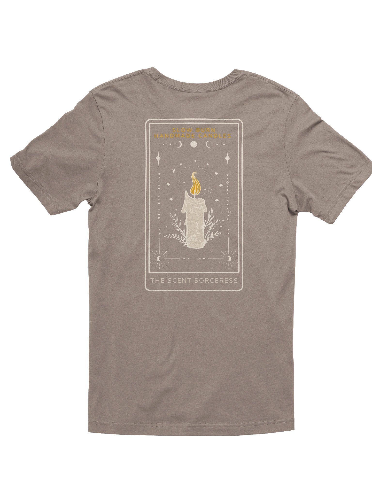 Slow Burn Candle Lover Tee with Tarot Back product image (14)