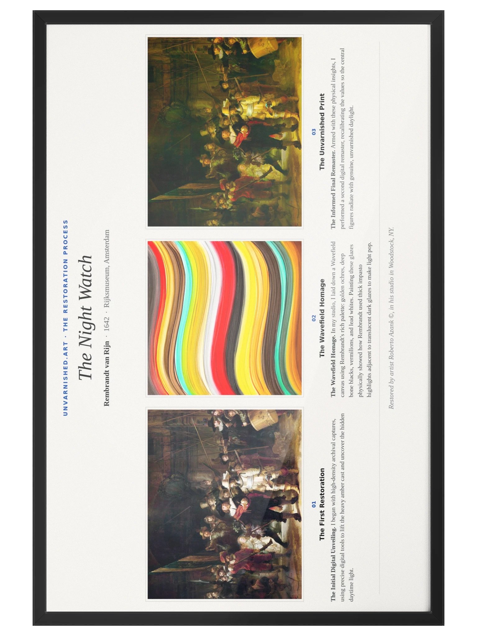 The Night Watch — Framed Process Poster product image (4)
