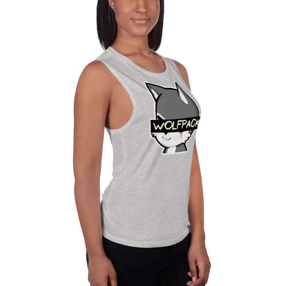 Women's WOLFPACK Tanktop (Chibi Wolf) product image (51)