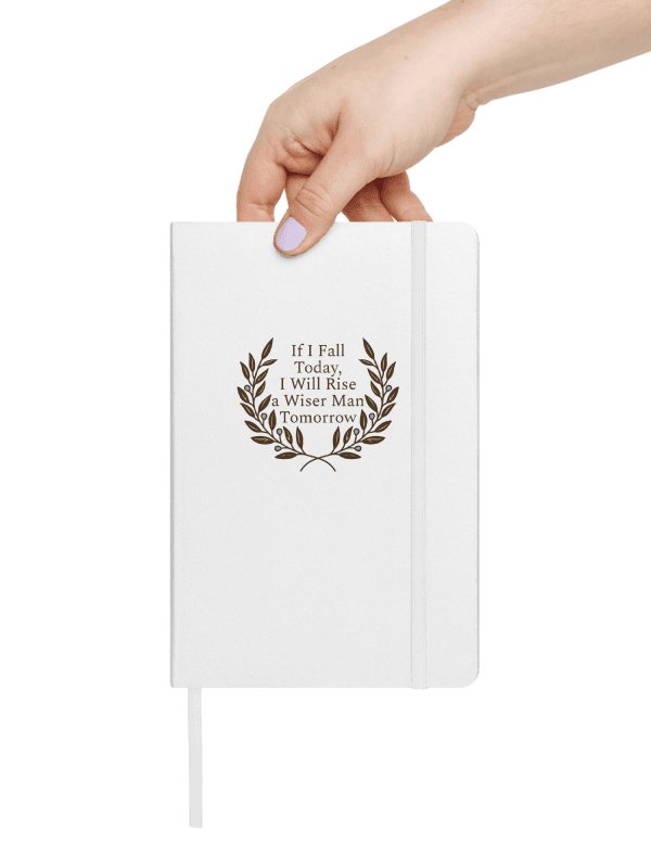 If I Fall Today, I Will Rise a Wiser Man Tomorrow – Stoic Journal product image (1)