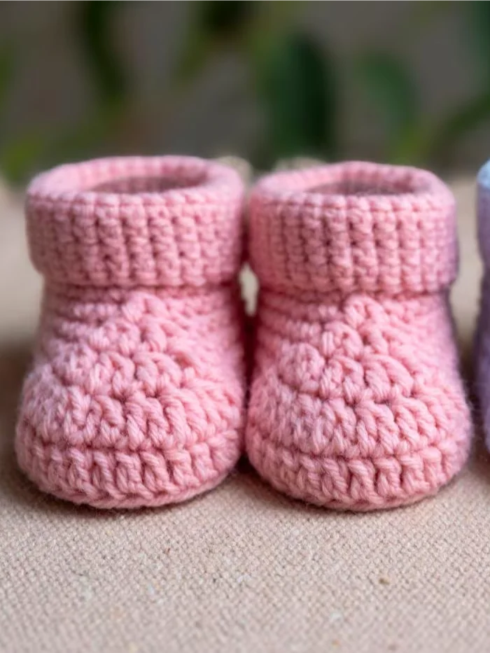 Cozy Steps Baby Booties Crochet Pattern product image (3)