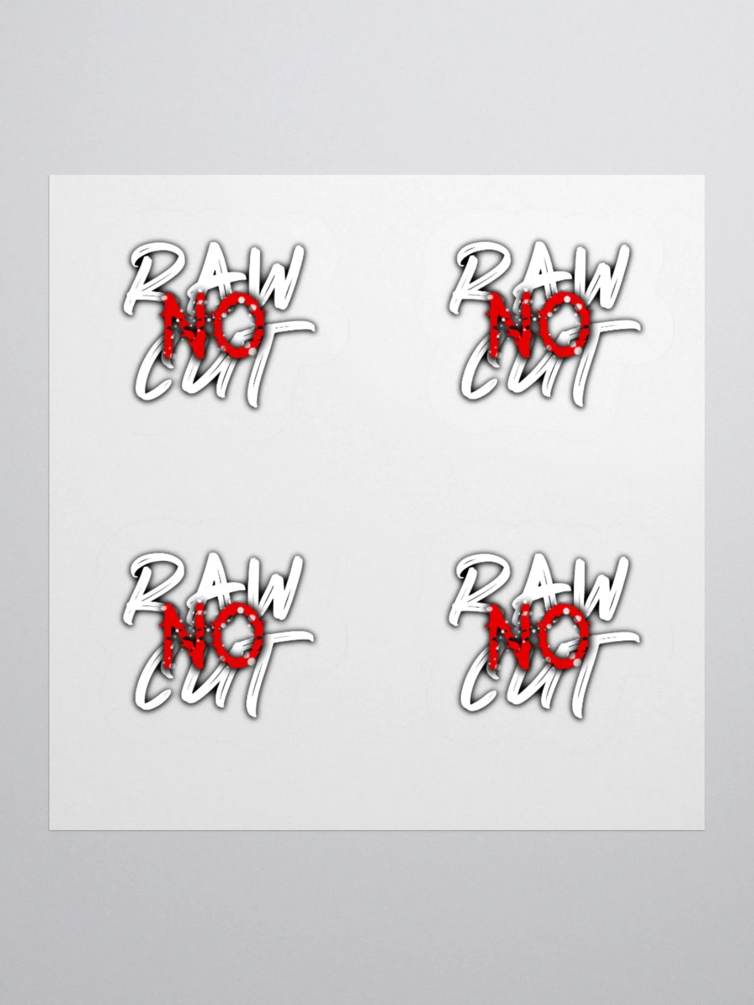 Raw No Cut Sticker Sheet product image (2)